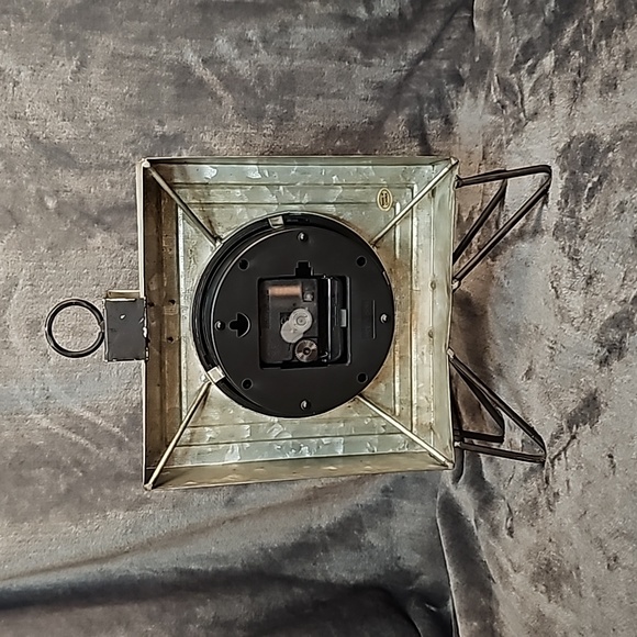 Galvanized Clock - Picture 8 of 12